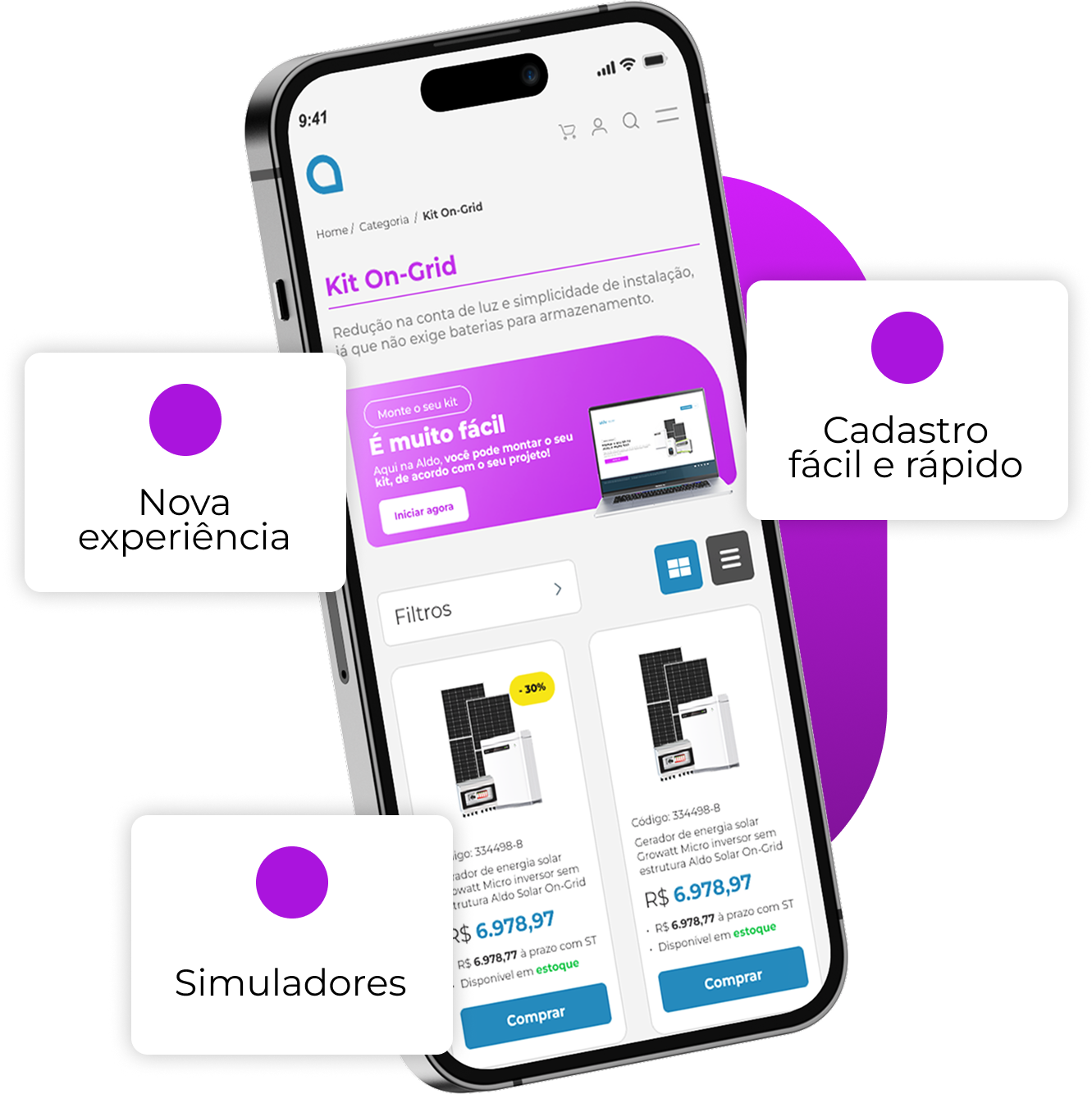 Platarforma de compras Aldo